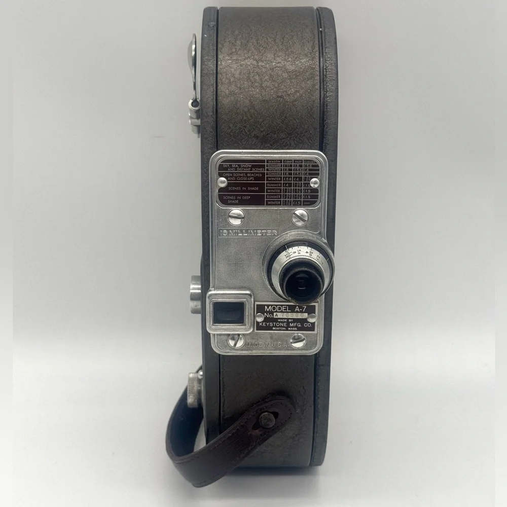 KEYSTONE MOVIE CAMERA MODEL A-7